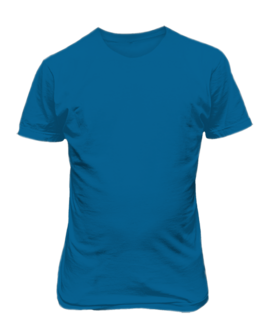 T-shirt Blauw