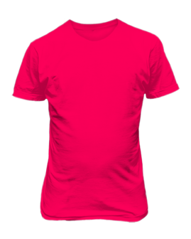 T-shirt Rood