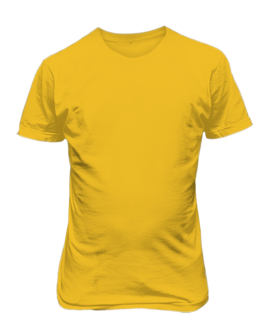 T-shirt Geel
